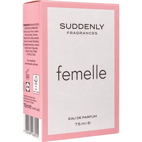 suddenly femelle perfume smells like